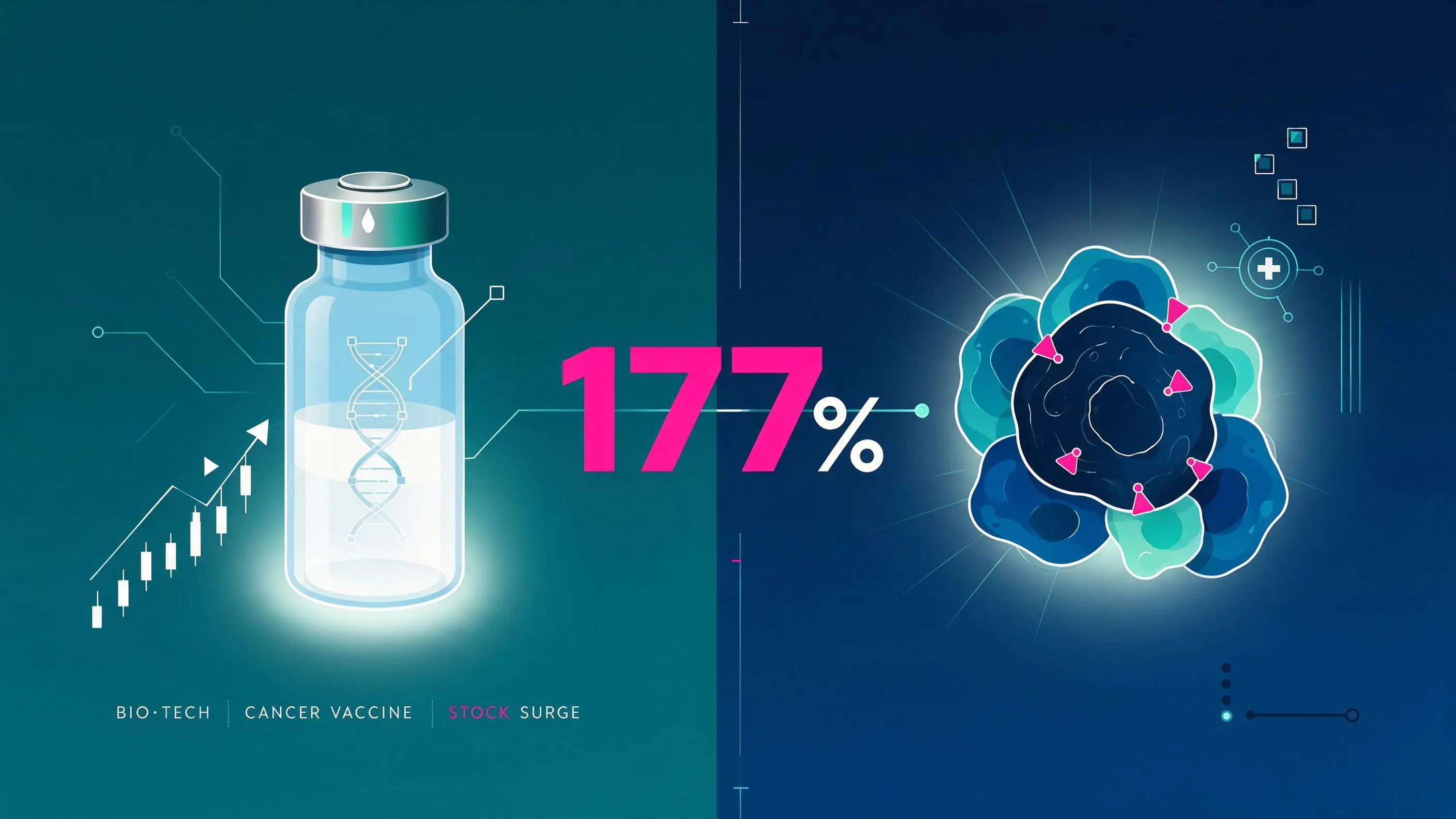 Moderna stock exploded 177% after positive melanoma cancer vaccine trial results with Merck