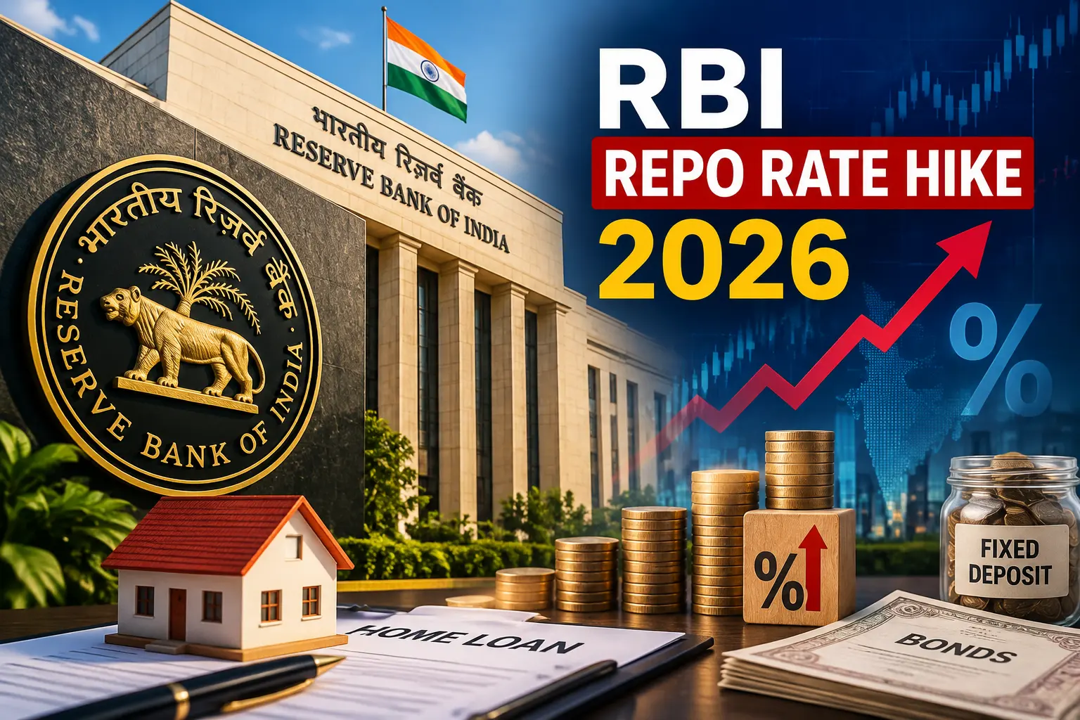 RBI Repo Rate Hike 2026 policy decision impact on Indian economy and loans